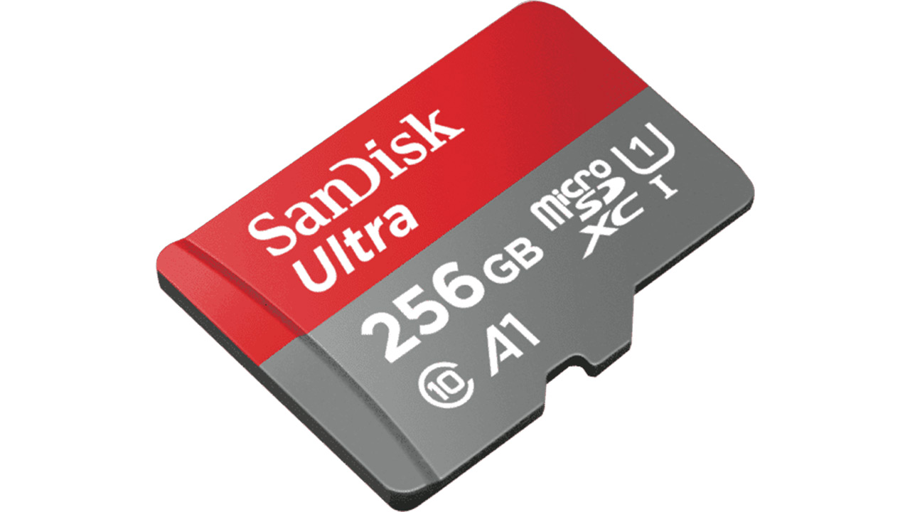 کارت-حافظه-MicroSDHC-سن-دیسک-با-ظرفیت-256-گیگابایت-به-همراه-آداپتور